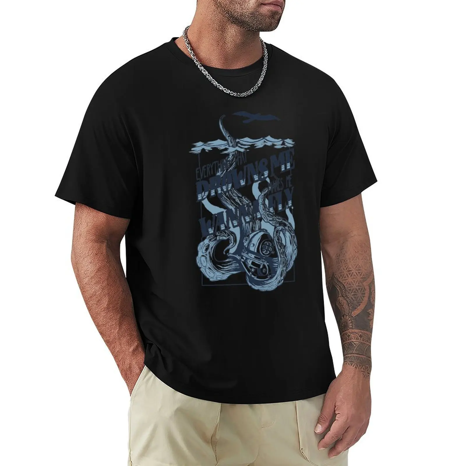Counting Stars T-Shirt Simple Print Design T-Shirt