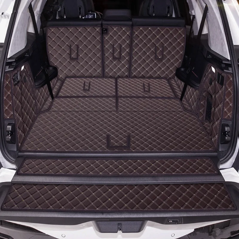 High quality! Full set car trunk mats for BMW X7 G07 2025-2019 6 7 seats durable cargo liner mat boot carpets cover for X7 2023