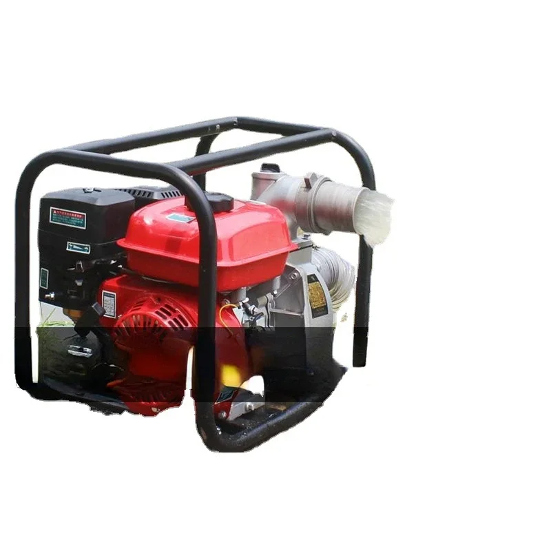 Power four stroke gasoline engine water pump self suction pump