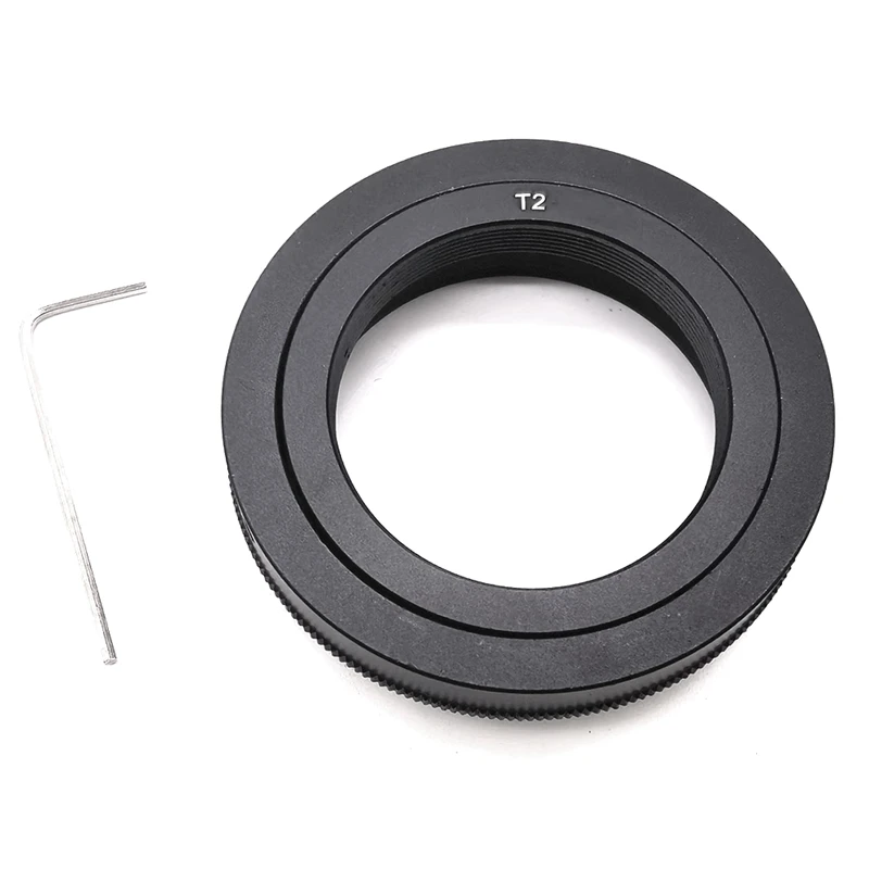 1PCS T2-EOS T2 For Canon EOS EF EF-S Camera Adapter Ring Telescopic Mount Lens Adapter Ring With Hexagonal Wrench