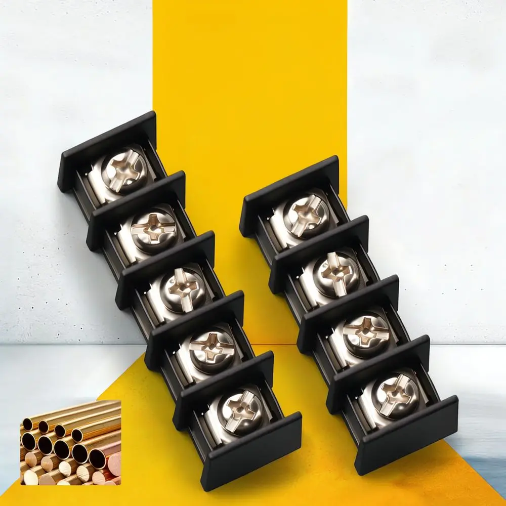 Heavy Duty Barrier Terminal Block For Kailan KF25C 45C 7.62mm 9.5mm Pitch Connector Industrial Electrical Power Wiring Tool