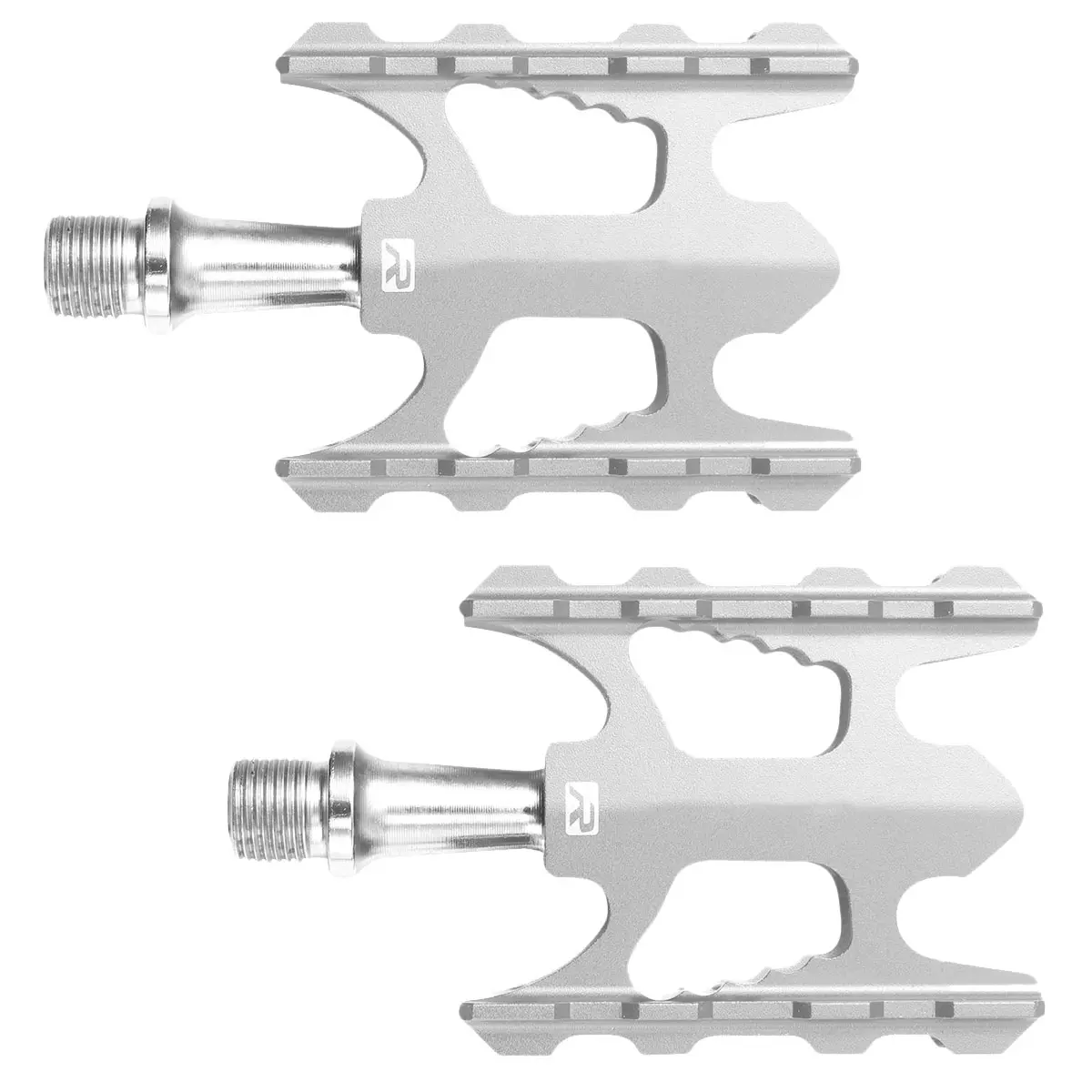 

Lightweight Pedal Aluminum Alloy For Bike Durable Foldable Mountain Road Cycling Use Silver Steady Safe Efficient