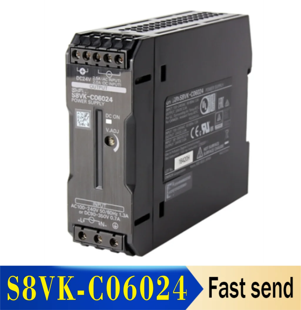 The new original PLC controller S8VK-C06024 C12024 C24024 C48024 T48024 T96024 is delivered immediately