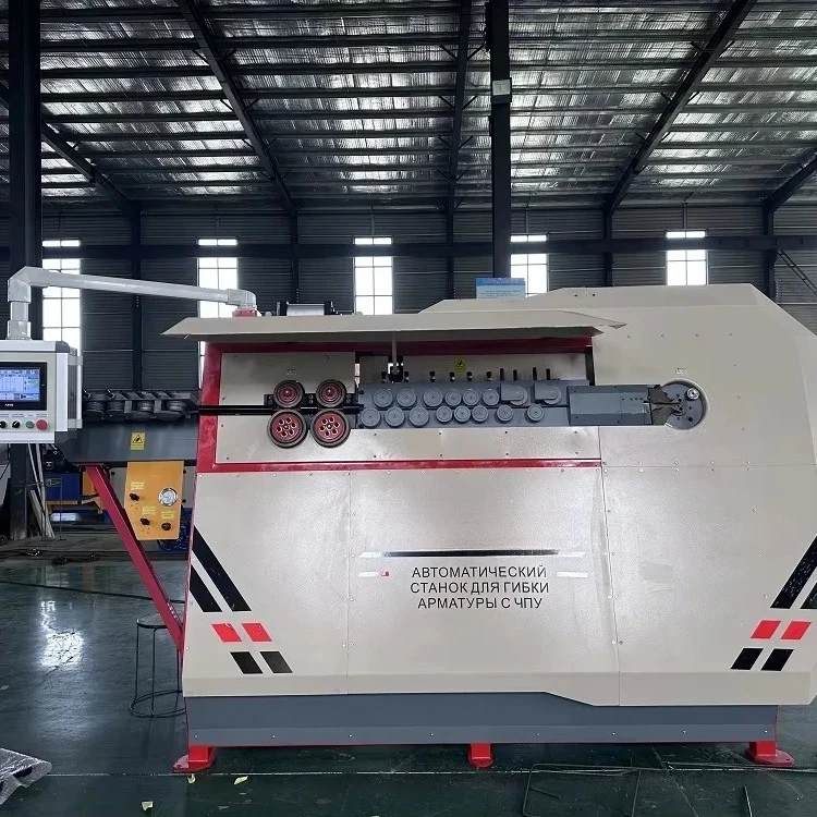 

YG Customized Stable Operation 4-16 Mm Rebar Stirrup Bender Automatic Steel Bar Stirrup Bending Cutting Machine CNC Rebar Bender