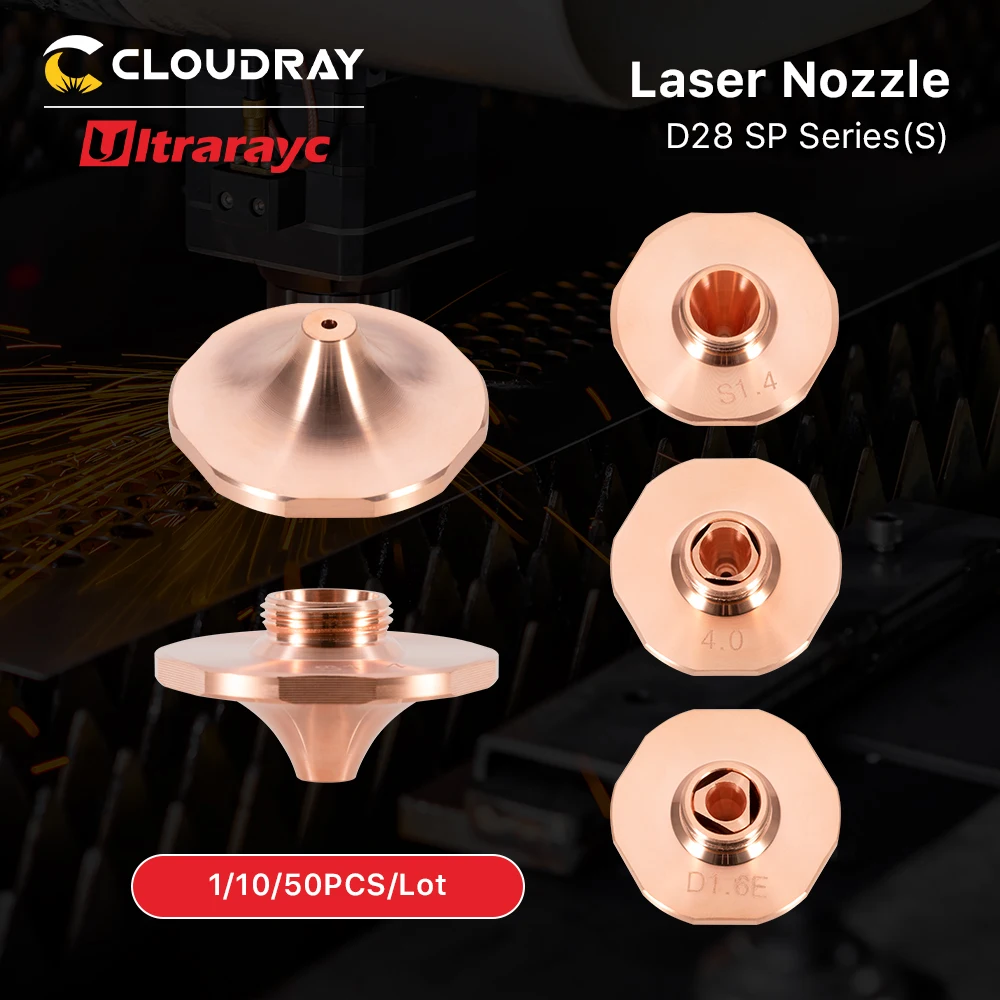 Dysza laserowa Ultrarayc Dia.28mm H15 M11 Blossom Shape SP-S Kaliber 1,0 do 3,5 mm Dysza do cięcia laserowego do głowicy tnącej Raytools