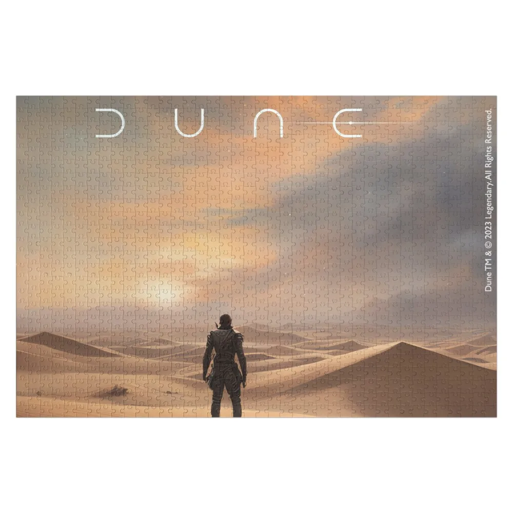 Fremen looking at the dunes of Arrakis Jigsaw Puzzle Novel Toys For Children 2022 Scale Motors Custom Wooden Name Puzzle
