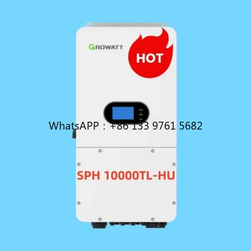 

2025 Hot SalePromotion in Stock Growatt Inverter 10kw Hybrid Growatt Sph 10000tl-hu Growatt Hybrid Onduleur Inverter 12kw 3kw 5k