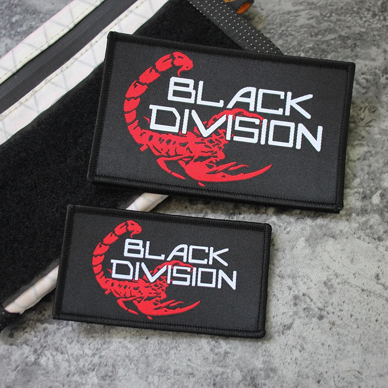 Escape from Tarkov Embroidered Patch Knight MMAC Black Division Bogatyrs Tactical Armband for Clothing Backpack DIY Decoration