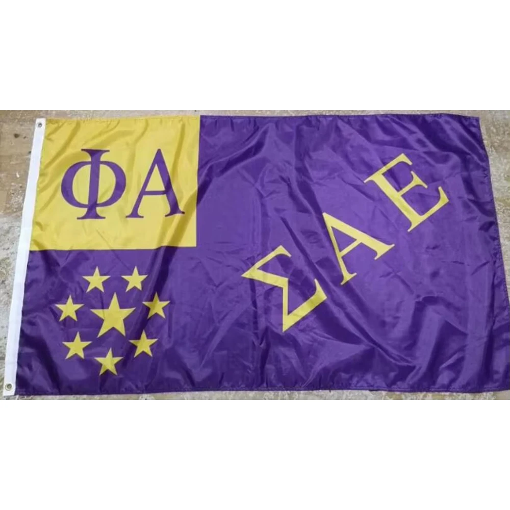 3ft x 5ft Sigma Alpha Epsilon flag 90*150cm custom your text flag
