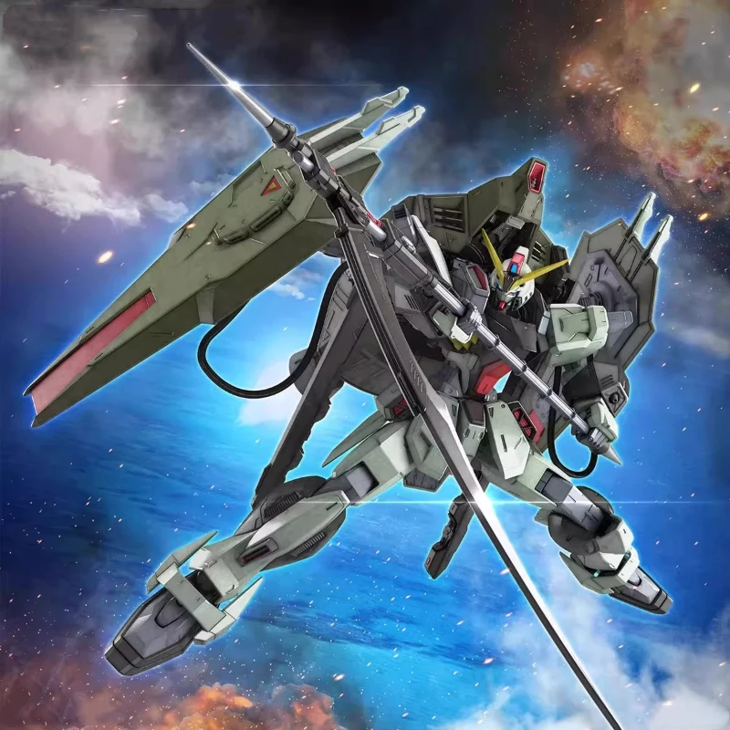 FM 1/100 GAT-X252 Forbidden Gunpla Assembly Mecha Model Kit With Clear Sticker Action Figure Anime Toy Desktop Ornament Boy Gift