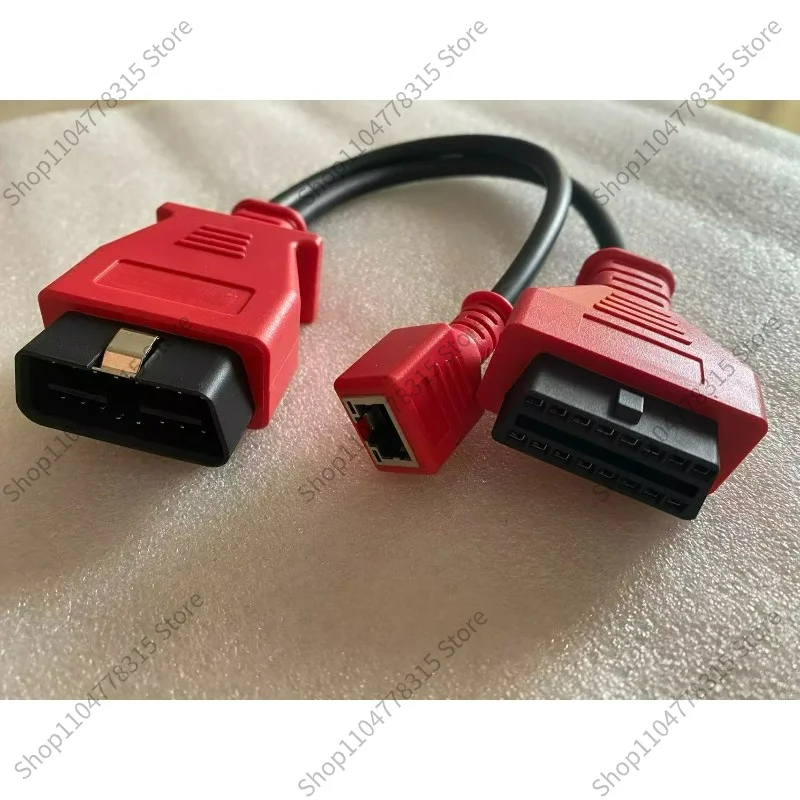 J2534 One‑to‑Two Programming Diagnostic Cable F‑Chassis Connection Cord for Autel MS908S MS909C Scanner Tool