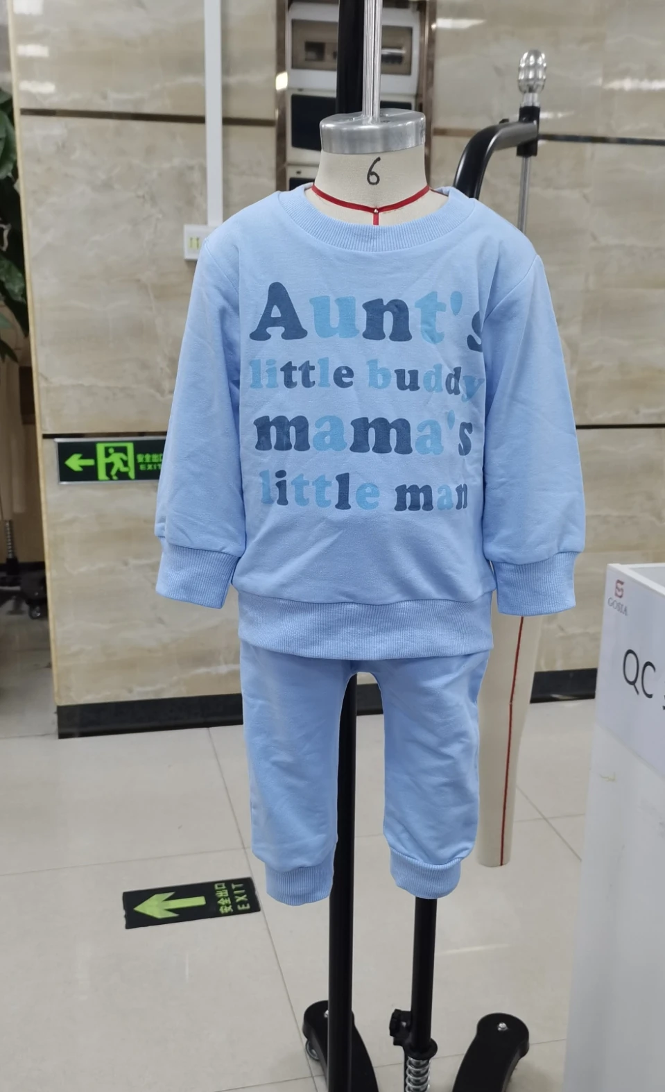 

Toddler Baby Boys Fall Clothes Long Sleeve Letters Printed Pullover Sweatshirt with Solid Pants Set 2Pcs Outfits