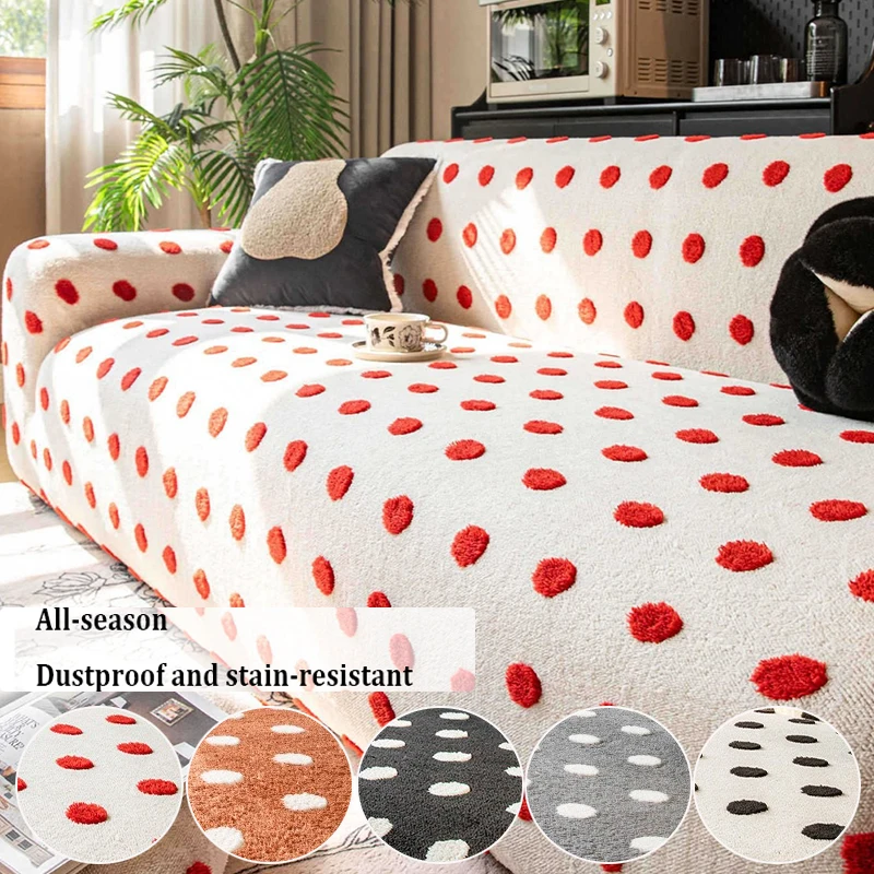 

New All Inclusive Autumn and Winter Plush Sofa Cover /Elastic Sofa Cover, L-Shaped Corner, 1, 2, 3, 4 5 Seater Narzuta Na Kanapę