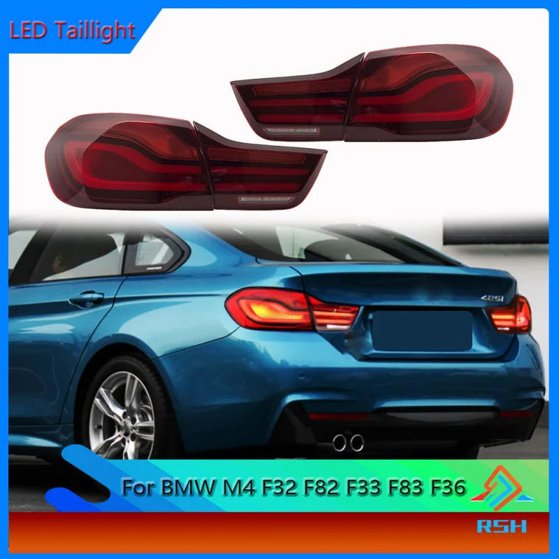 

Auto Parts Taillight For BMW 4 Series F32 F33 36 F82 F83 Tail Light Assembly 2013-2020 Modification New LED Turn Signal Light