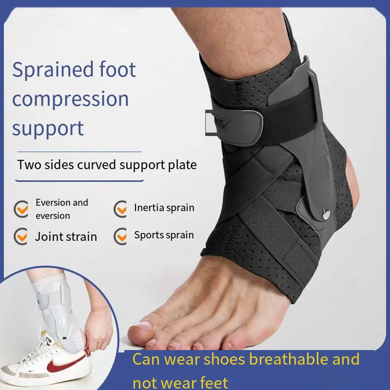 Ankle Strap Breathable Support Plate Fixed Ankle Brace Brace Brace Pressure Sprained Ankle Brace Can Wear Shoes