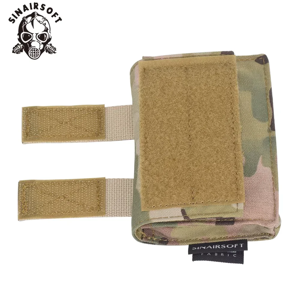 SINAIRSOFT Tactische SNELLE Helm Utility Pouch Verwijderbare Achterzak NVG Contragewicht Batterijzakje Voor SNELLE Helmaccessoires