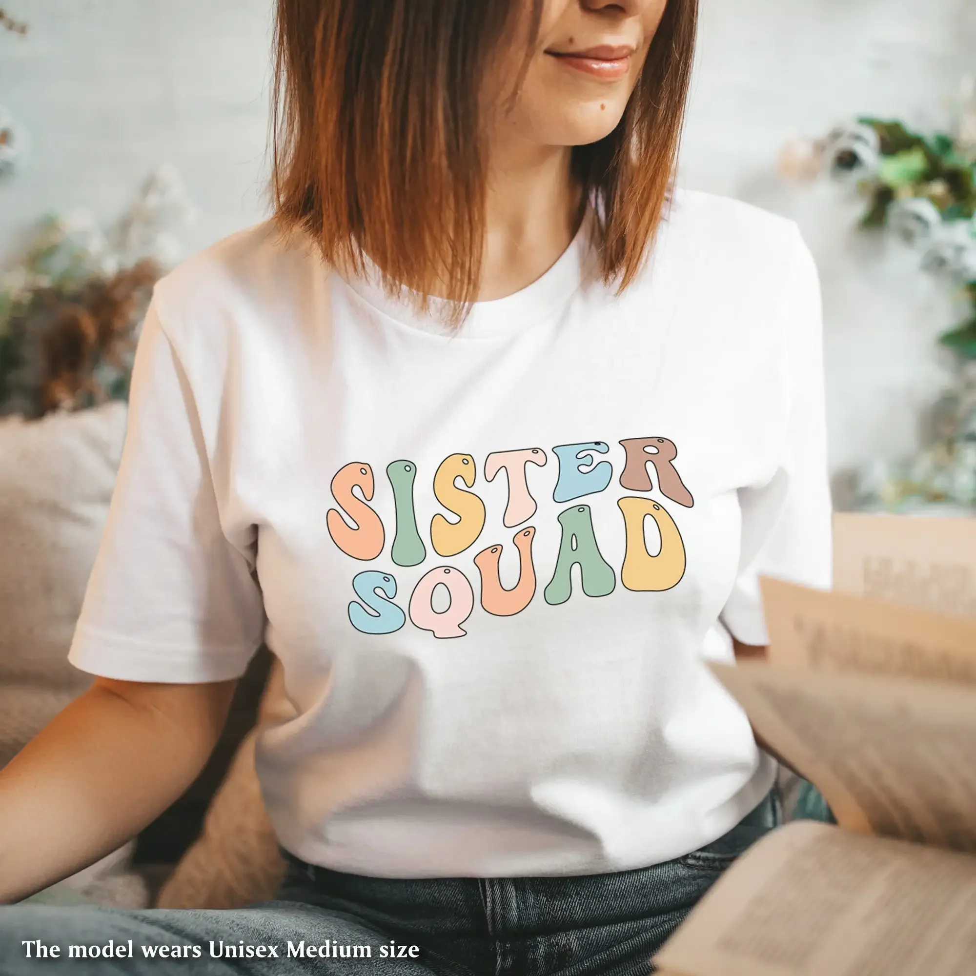 Sister Squad T Shirt Big Siblings Little s for From In Law