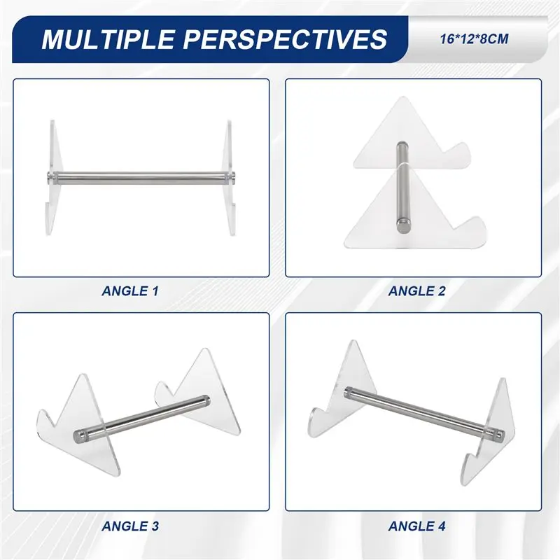 Delicate Texture-1-Tier Acrylic Keyboard Display Stand Clear Mechanical Keyboard Holder Storage Stands For Tablet Picture Frames