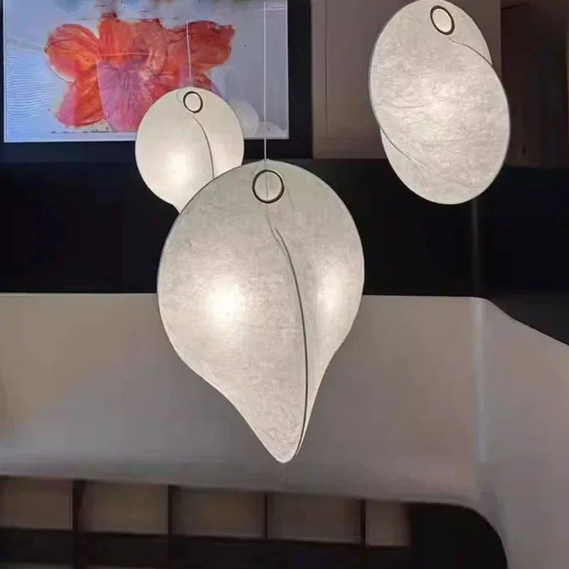 

American LED vintage silk chandelier with dimmable light for living room, bedroom Home interior lighting with hardware lustre