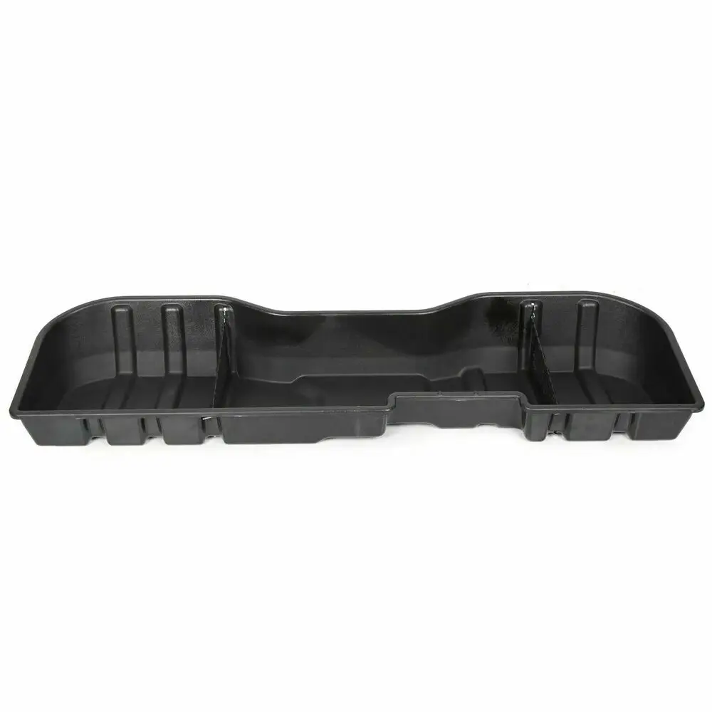 US Underseat Storage Box For 07-18 Chevrolet Silverado 07 08 09 10 11 12 13 14 15 16 17 18 2019 GMC Sierra Crew Cab