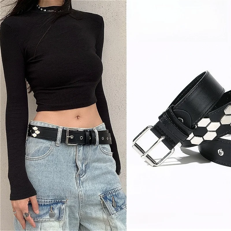 Neu eingetroffener, modischer Damen-Gürtel im europäischen und amerikanischen Stil – hochwertiger Taillengürtel im Nischen-Street-Style