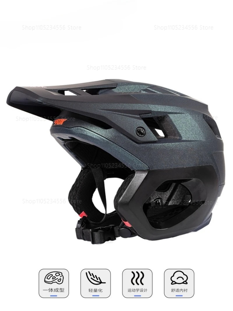 Cross-Border Winter Bike Mountain Bike Competition Integrated Forming Ear Protection Off-Road Skateboard Riding Helmet