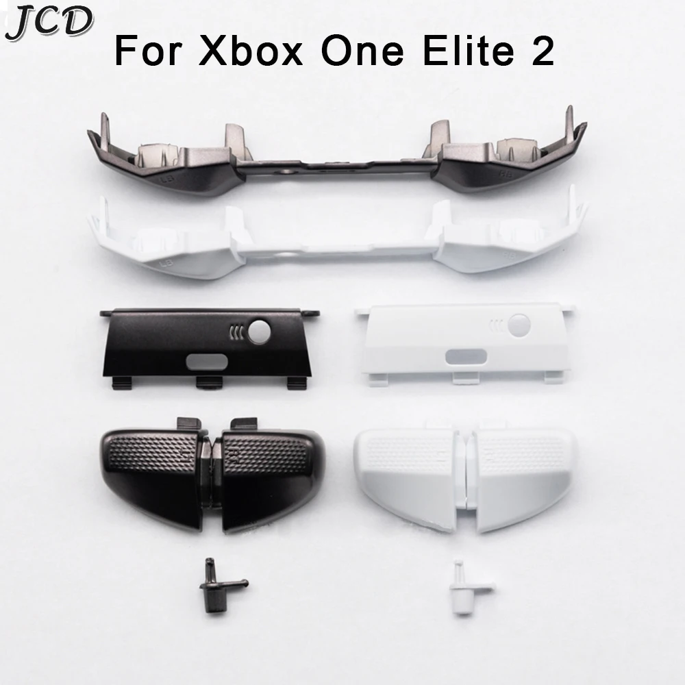 

JCD Replacement for XBOX Elite Series 2 Controller RB LB Bumper RT LT Trigger Buttons Holder Repair Part Game Accessories