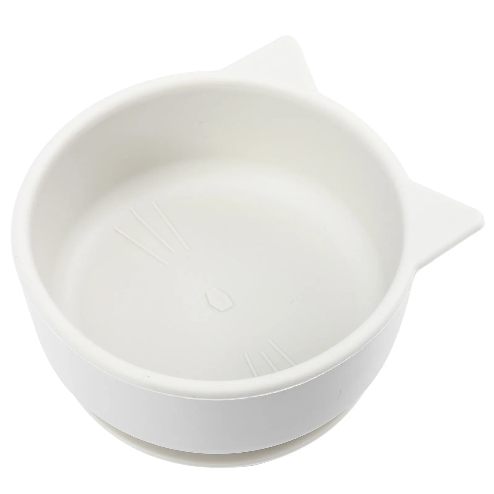 

1pcs Silicone For Toddlers Cute Cartoon Suction Baby Microwave Freezer Safe Non-Tip Kids Food Bowl Easy Clean Baby Dinner Bowl