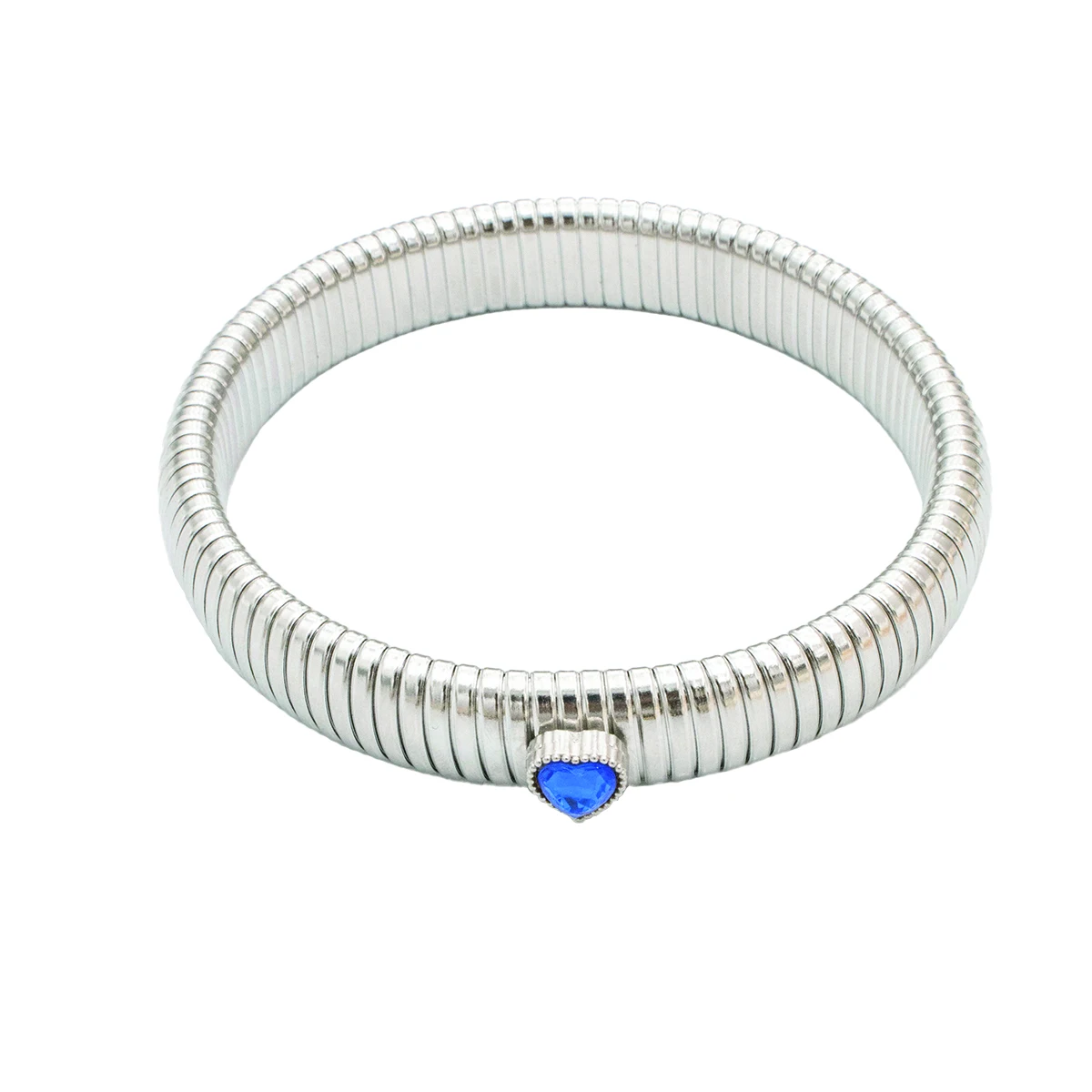 Waterdichte roestvrijstalen retro elasticiteit dikke metalen gepolijste armband 18K vergulde trend mode unisex sieraden mannen vrouwen