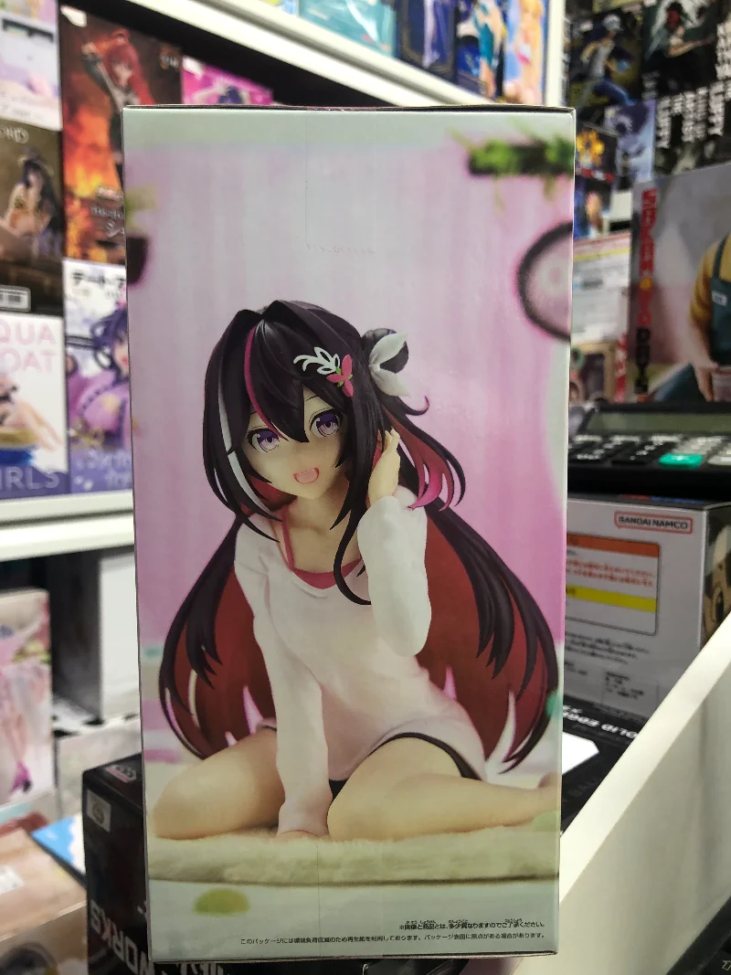 Oryginalne figurki anime Bandai Hololive IF Relax Time AZKi Figurka Model Ozdoby na biurko Kolekcjonerskie