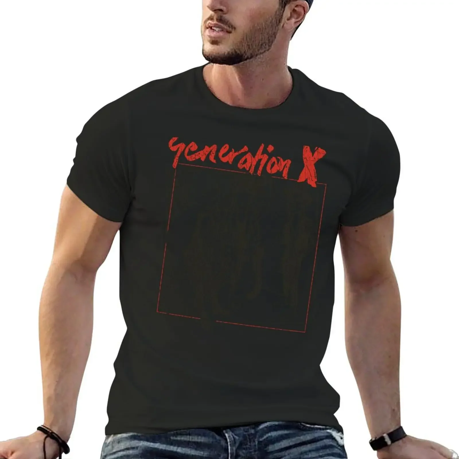 

Generation X 1979 T-Shirt boys whites Aesthetic clothing plus size tops mens funny t shirts