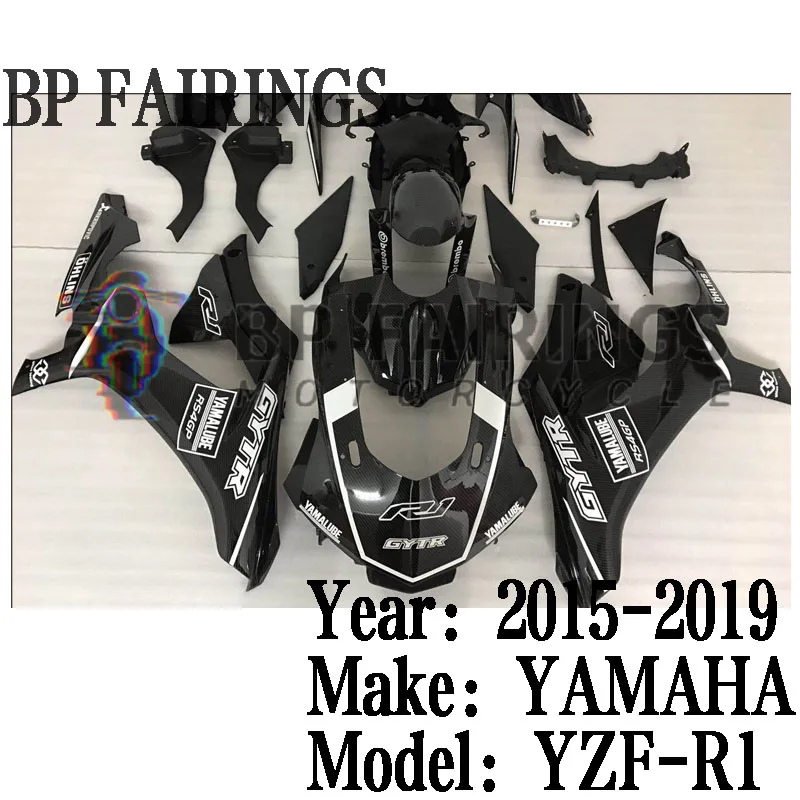 

Для YAMAHA YZF R1 YZF1000 2015 2016 2017 2018 2019 обтекатели мотоцикла ABS YFZ-R1 комплекты обтекателей кузова из углеродного волокна Painte