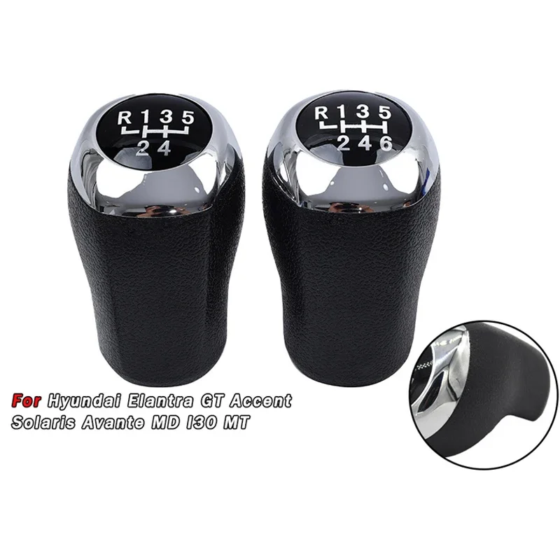 

5/6 Speed Gear Shift Knob for Hyundai Elantra GT Accent - Car Transmission Lever, Durable Auto Gear Stick Handle Accessories