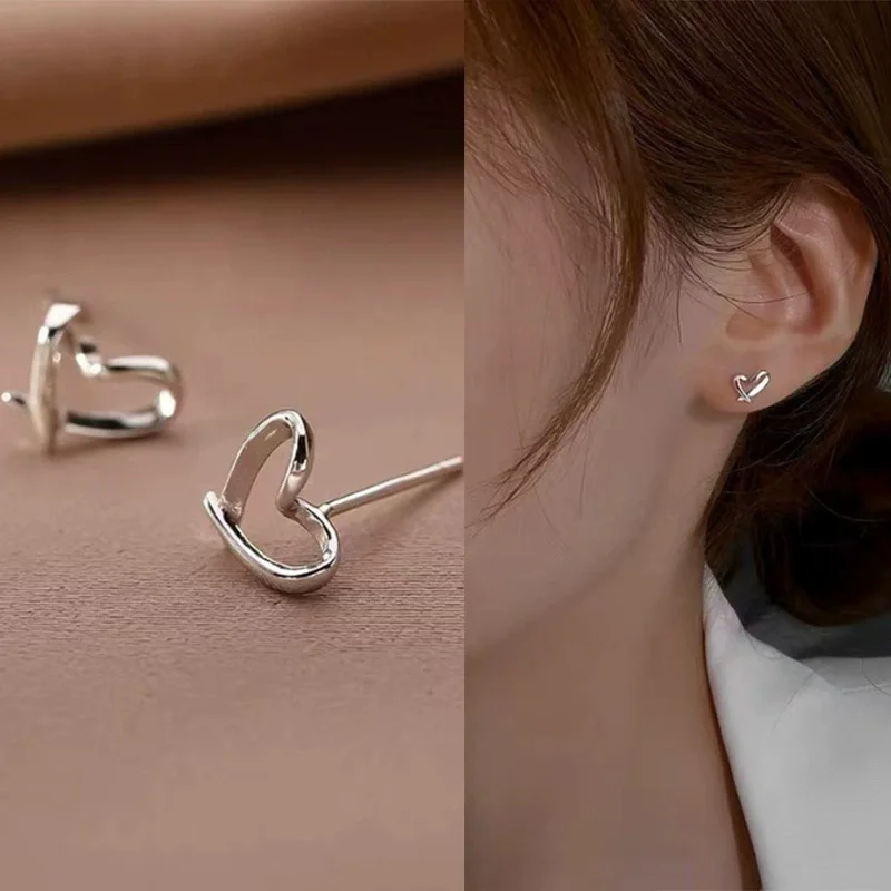 Trendy Mini Rhinestones Stud Earrings for Women Girls Daily Jewelry Cute Round Geometry Small Earrings Accessories - detail 17
