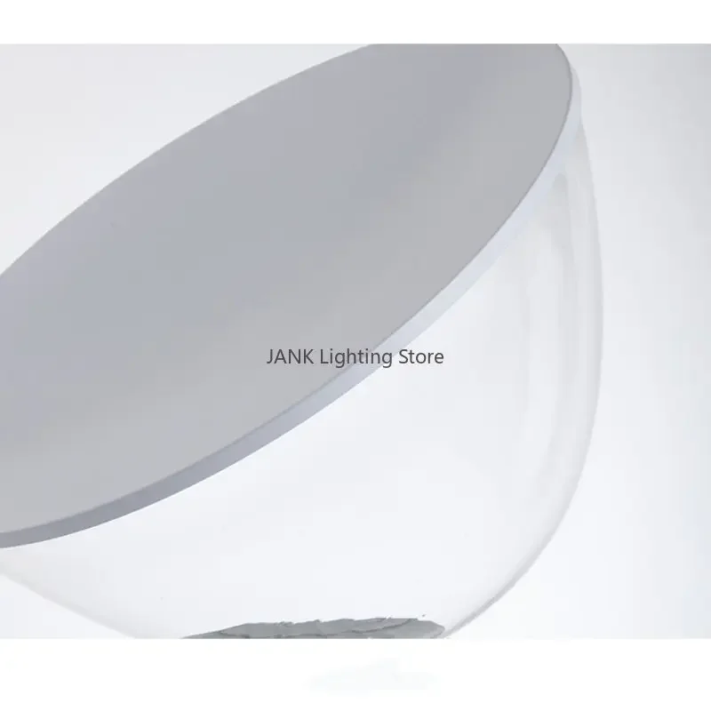 Lampe de Table LED en Aluminium avec Radar Flos, Abat-Jour en Verre, pour Bureau, Chambre à Coucher, Bureau, Salon, Éclairage Décoratif Haut de Gamme