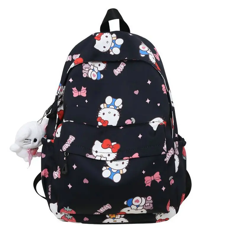 Plecak Mochila Hello Kitty Anime Cartoon tornister studenci college\'u dojazdy do pracy plecak torby o dużej pojemności