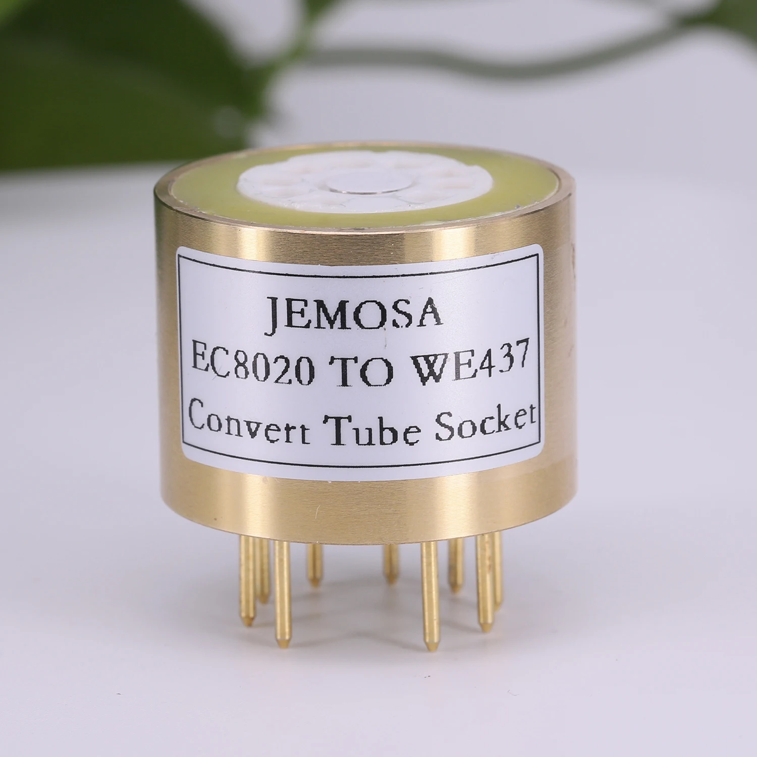 1 قطعة 9PIN أنبوب المقبس EC8020 إلى WE437 فراغ أنبوب المقبس محول محول مكبر للصوت الصوت HIFI