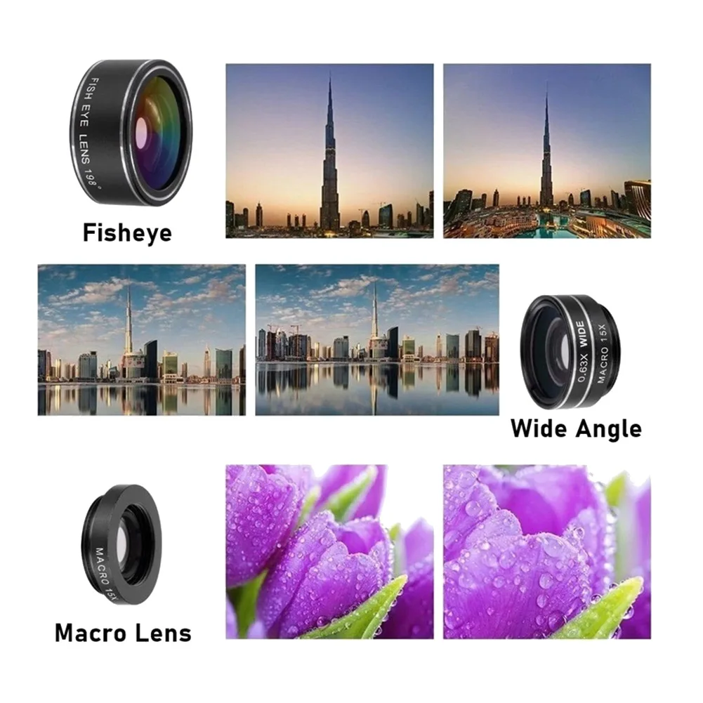 

M85K 32X Phone Lens Portable Camera Macro Zoom Lenses for 12 11 Pro Max Fish Eyes Lens for Phone