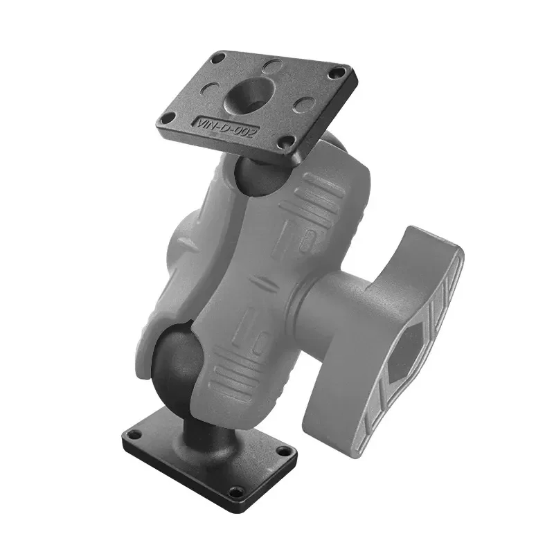 Aluminum Square Ball Mounts with 2.25 Inch Ball-Head Adapter GPS Navigation Camera Support