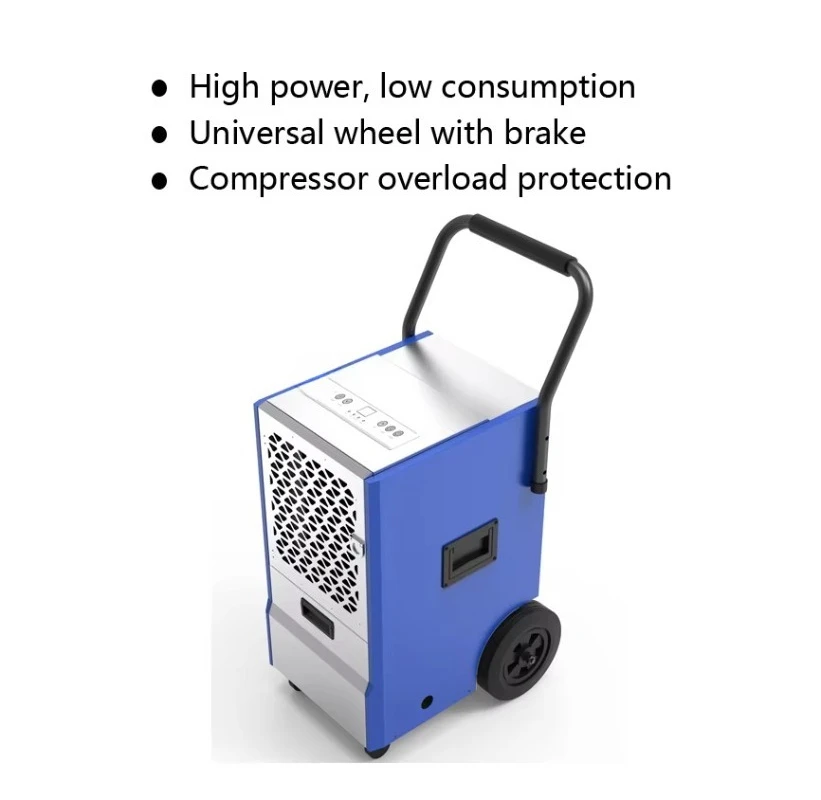 100L/D Large Capacity Dehumidifier Machine for Commercial Industrial Portable Industrial Commercial Air Drying Dehumidifier