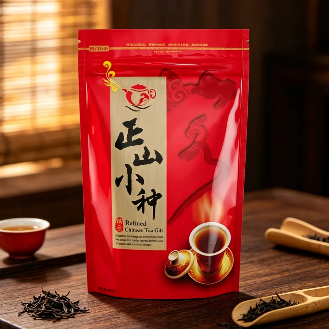 S L M Size China Lapsang Souchong Zipper Bags ZhengShan XiaoZhong Black Oolong Tea Jin Jun Mei Recyclable Sealing No Packing Bag