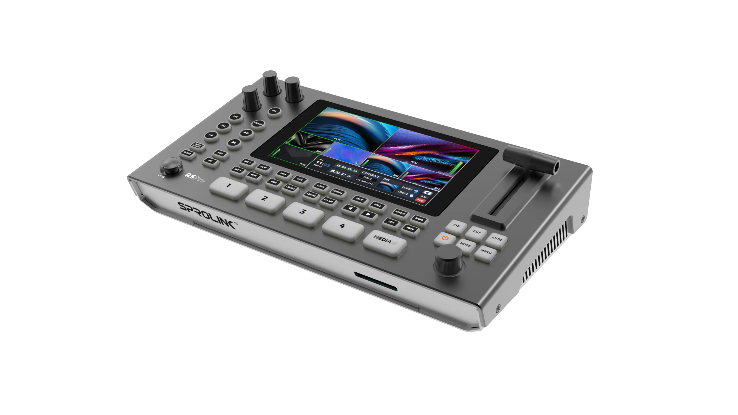 Neolive R5pro R5 Pro Live Streaming Switcher Support Lossless Stream Third Overlay Built in Uvc Media Player