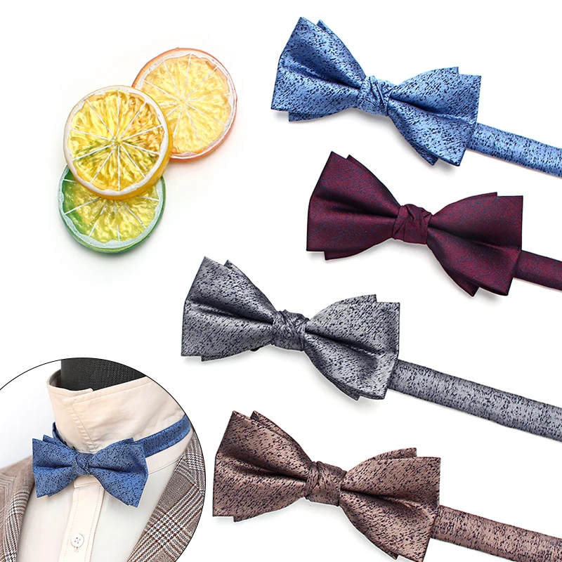 

1PC Polyester Bowtie Men Casual Printed Floral Pattern Men's Bow Ties Cravat Neckwear For Wedding Party Suits Tie Accessories