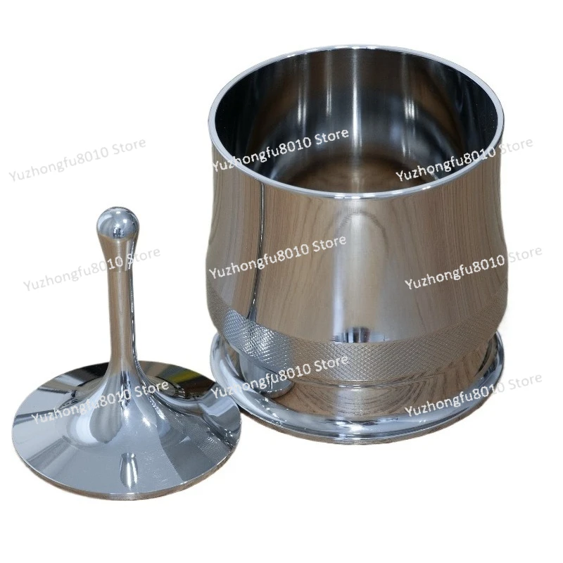 Suitable for 9Barista powder cup, stainless steel mirror polishing, coffee machine powder drop 53mm diameter