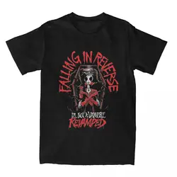 Humor Falling In Reverse Rock Music Metal Band T-Shirts Men Women's 100% Cotton Tees Shirt Birthday Present Clothing