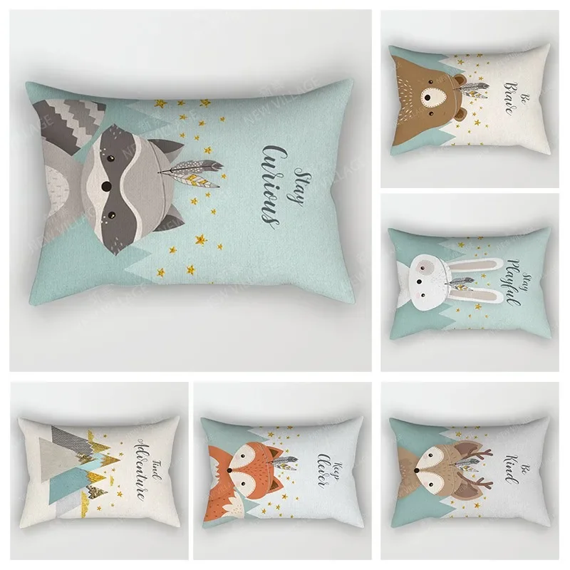 Nordic fall home decor 30*50 throw pillow case sofa modern boho living room Cushion cover 30x50cm 40x60*40 plant pillowcase