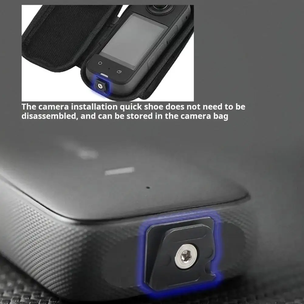 Удобный для путешествий аксессуар Сверхлегкий стабилизатор спортивной камеры с быстроразъемным креплением для мобильного телефона с зажимом для высокого качества