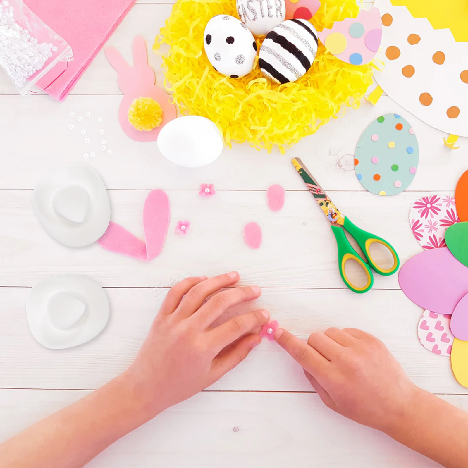 20 szt. Małe kapelusze, bezpieczny materiał, precyzyjne wykonanie, prezenty dla dzieci, zabawne rękodzieło, mini model kapelusza, model kapelusza do zabawy w udawanie.