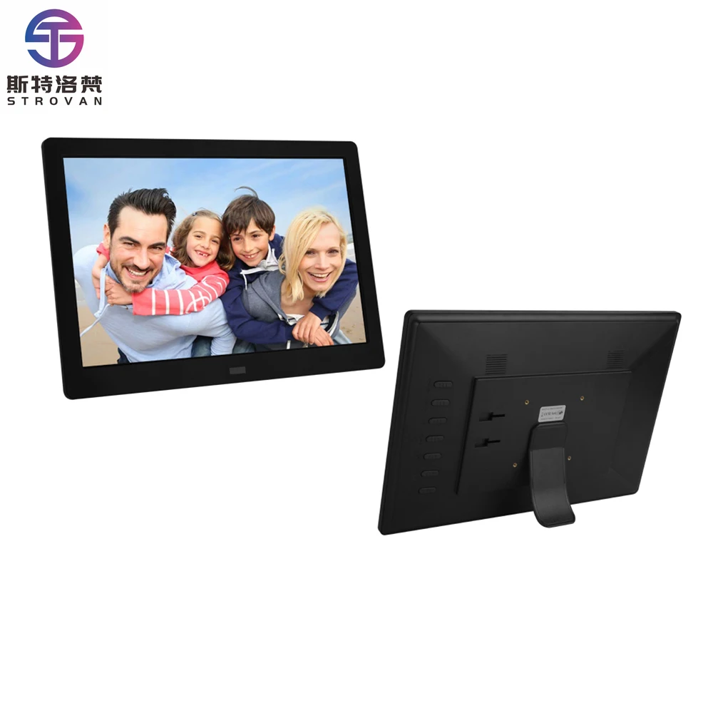 

Display 10 12 13 14 15 17 Inch 16 GB Storage Digital Photo Frames As Gift for Family and Friends Controlled by the Remote