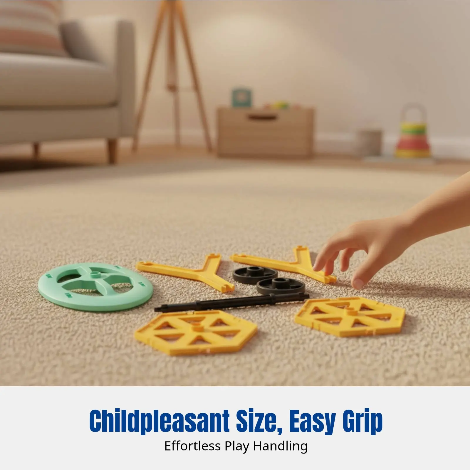 

Magnetic Building Blocks Tiles, Kids Puzzle Game, Educational Construction Toy, Colorful Geometric Shapes, Boys & Girls